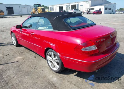 2008 Mercedes-Benz Clk 350 из США, поврежденный, VIN WDBTK56F58T092683